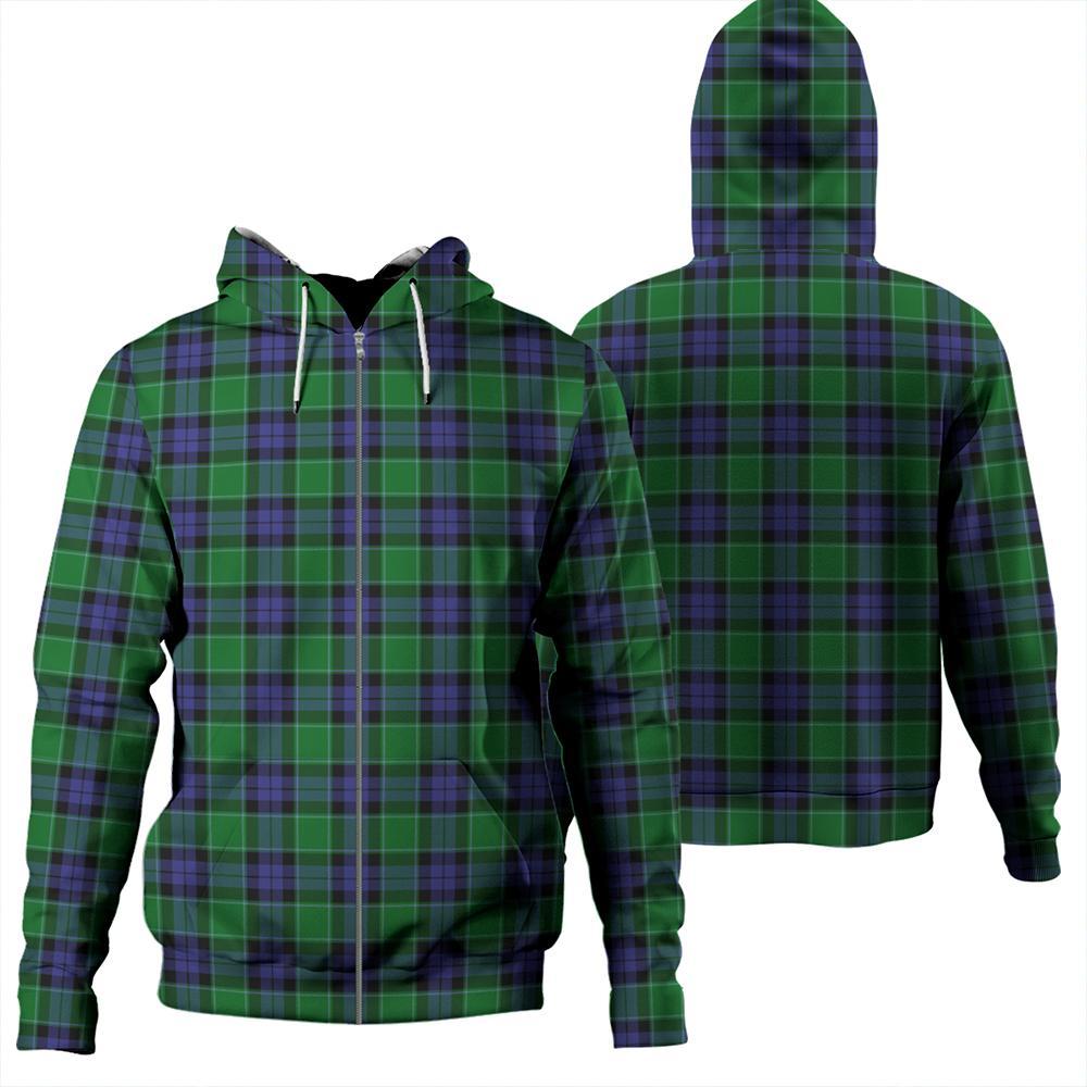 Graham of Menteith Modern Tartan Classic Zipper Hoodie