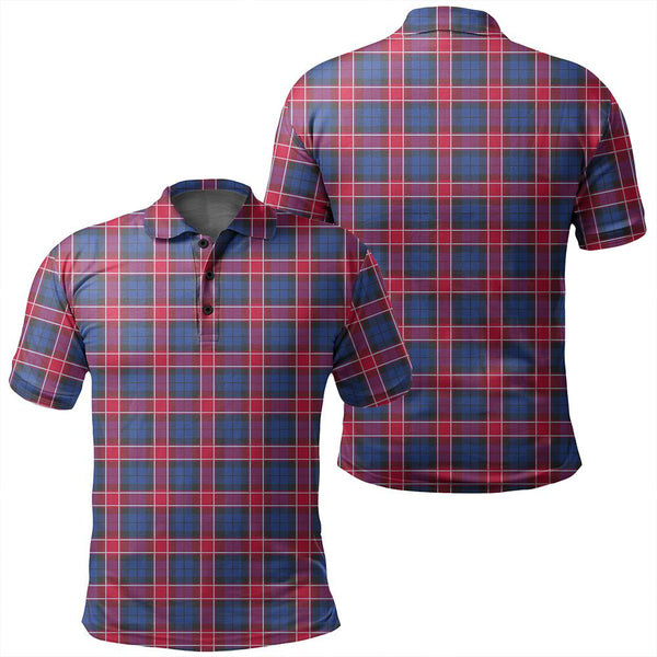 Graham of Menteith Red Tartan Classic Polo Shirt