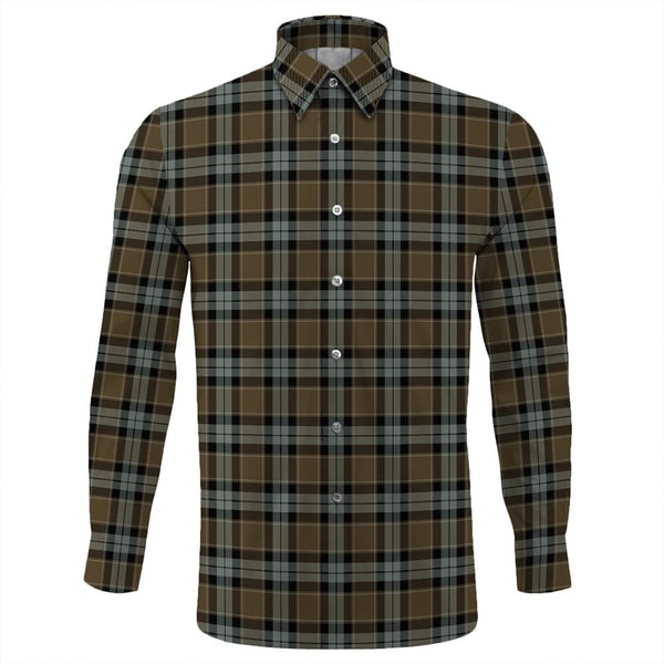 Graham of Menteith Weathered Tartan Classic Long Sleeve Button Shirt