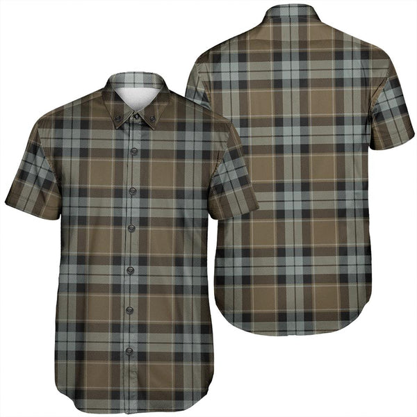 Graham of Menteith Weathered Tartan Classic Short Sleeve Shirt