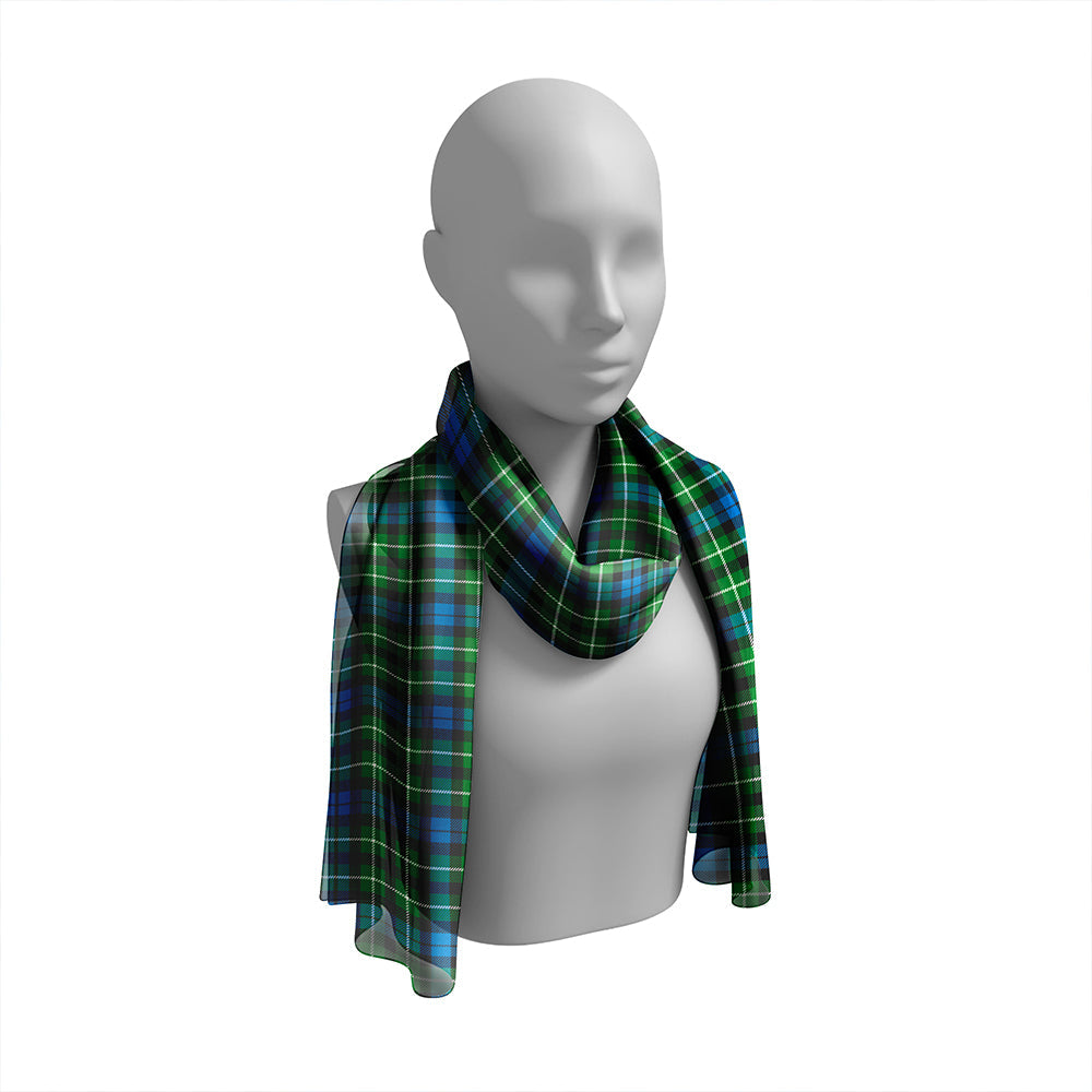 Graham of Montrose Ancient Tartan Classic Silk Habotai Long Scarf