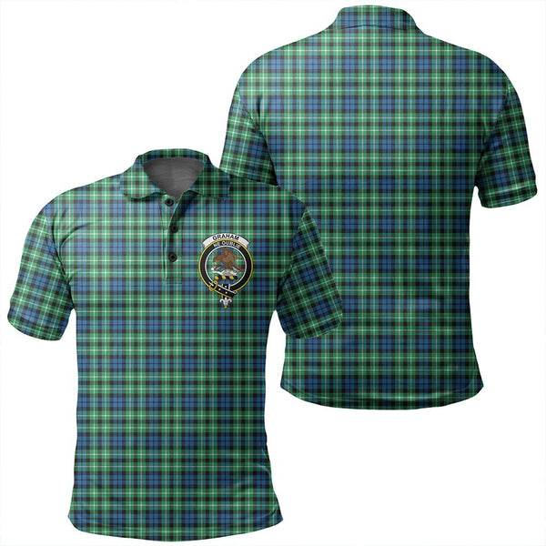 Graham of Montrose Ancient Tartan Classic Crest Polo Shirt