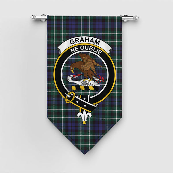 Graham of Montrose Modern Tartan Classic Crest Gonfalon