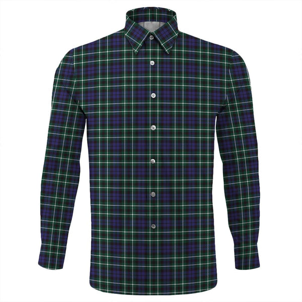 Graham of Montrose Modern Tartan Classic Long Sleeve Button Shirt