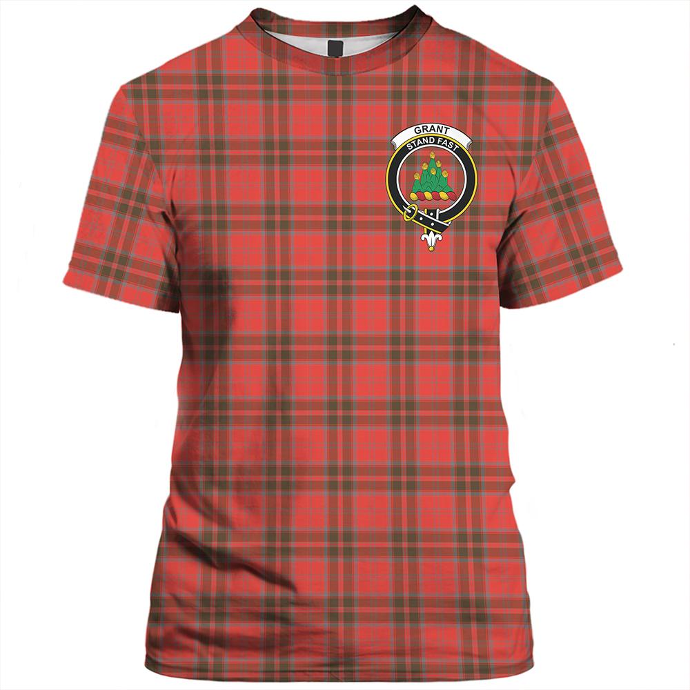 Grant Weathered Tartan Classic Crest T-Shirt