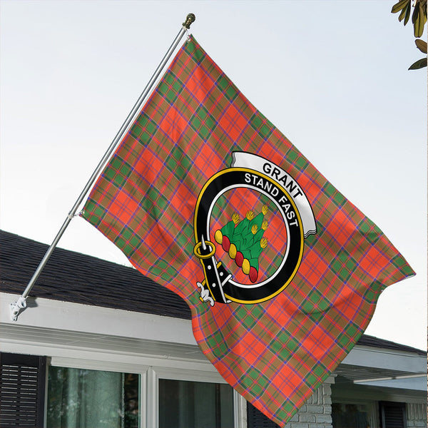 Grant Ancient Classic Crest House Flag