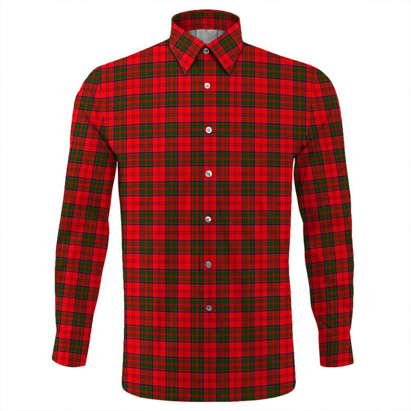 Grant Modern Tartan Classic Long Sleeve Button Shirt