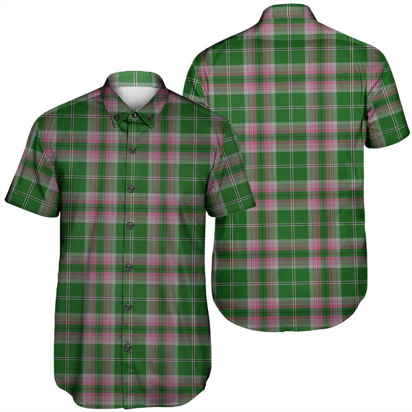 Gray Hunting Tartan Classic Short Sleeve Shirt