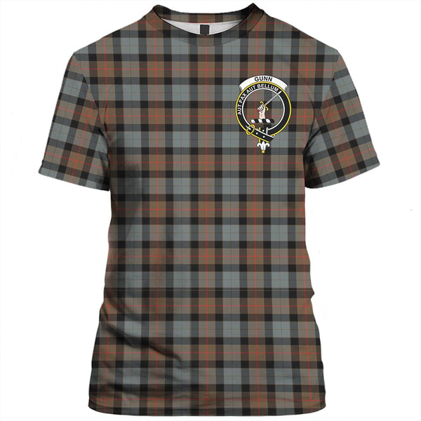 Gunn Weathered Tartan Classic Crest T-Shirt