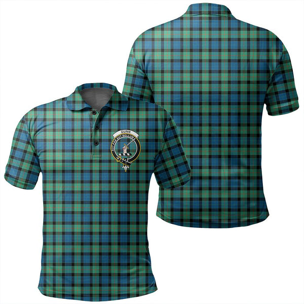 Gunn Ancient Tartan Classic Crest Polo Shirt