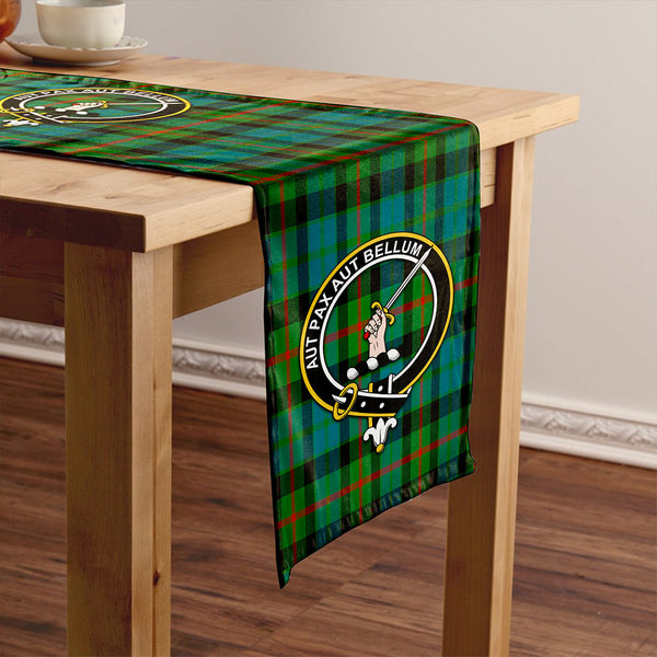 Gunn Ancient Clan Badge Tartan Table Runner