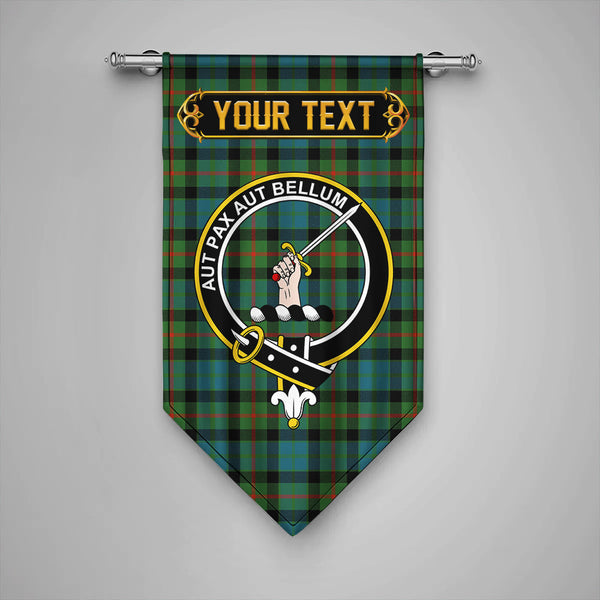 Gunn Ancient Clan Badge Tartan Gonfalon Personalize