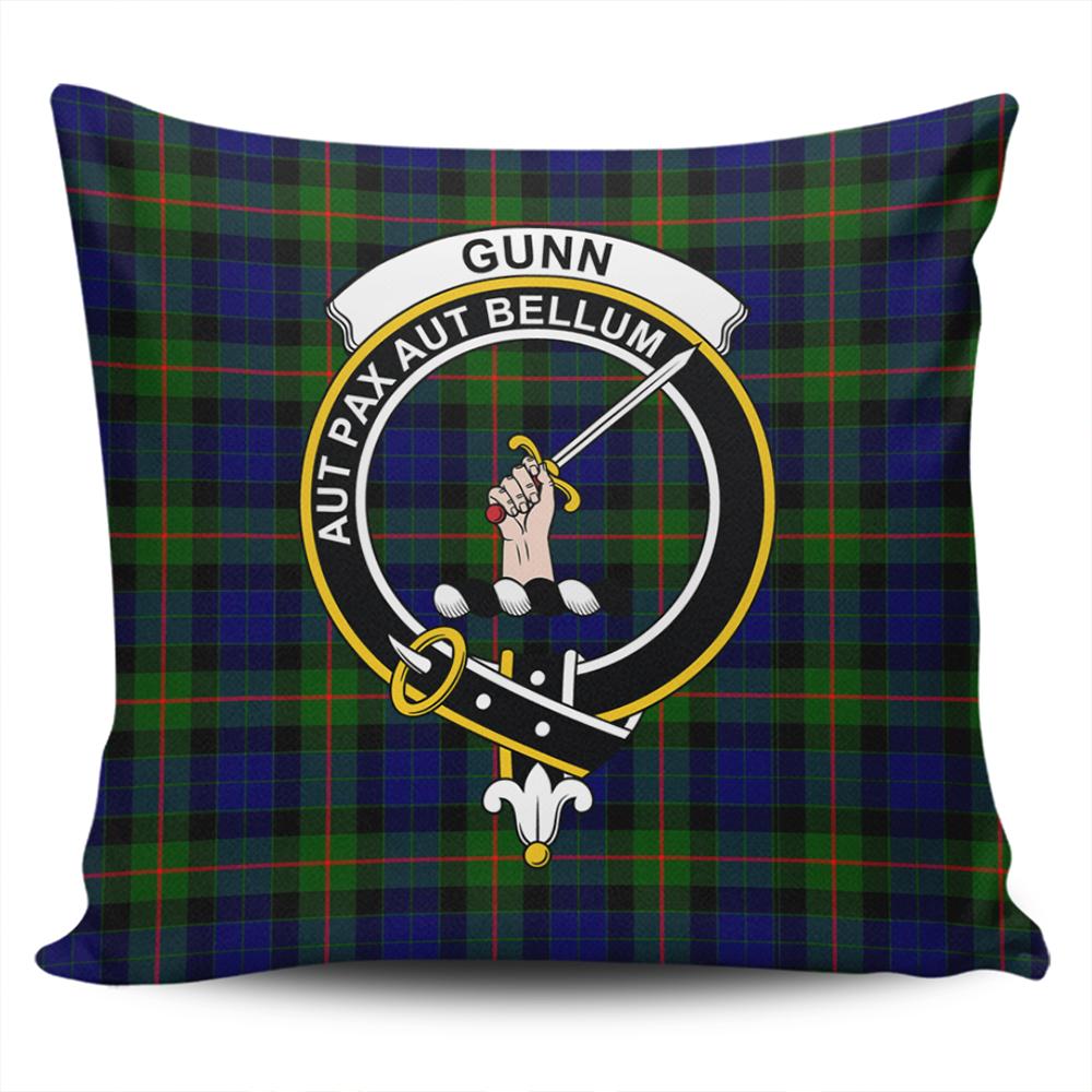 Gunn Modern Tartan Classic Crest Pillow Cover