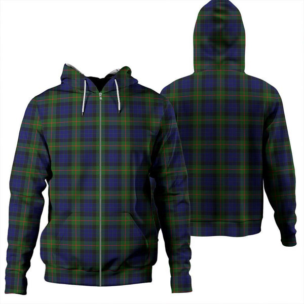 Gunn Modern Tartan Classic Zipper Hoodie