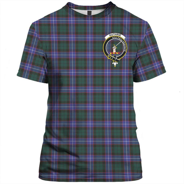 Guthrie Modern Tartan Classic Crest T-Shirt