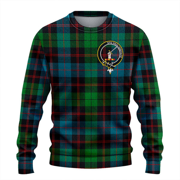 Guthrie Ancient Clan Badge Tartan Knitted Sweater