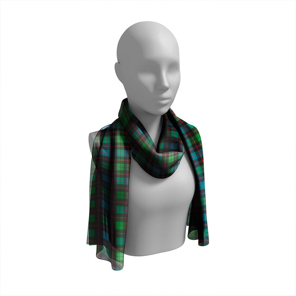 Guthrie Ancient Tartan Classic Silk Habotai Long Scarf