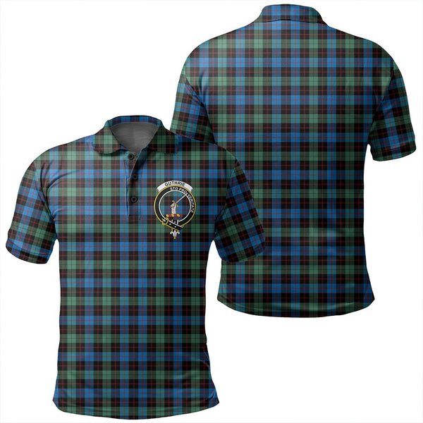 Guthrie Ancient Tartan Classic Crest Polo Shirt