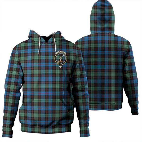 Guthrie Ancient Tartan Classic Crest Hoodie