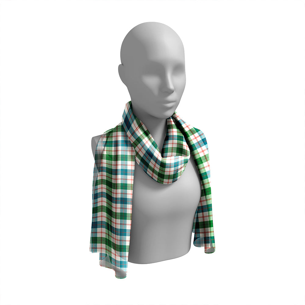 Guthrie Dress Ancient Tartan Classic Silk Habotai Long Scarf