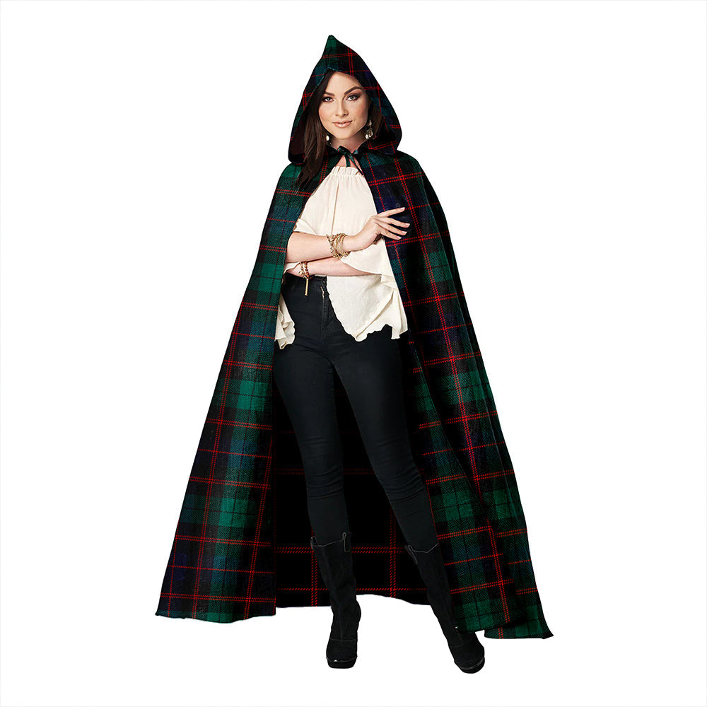 Guthrie Modern Clan Badge Tartan Hooded Cloak