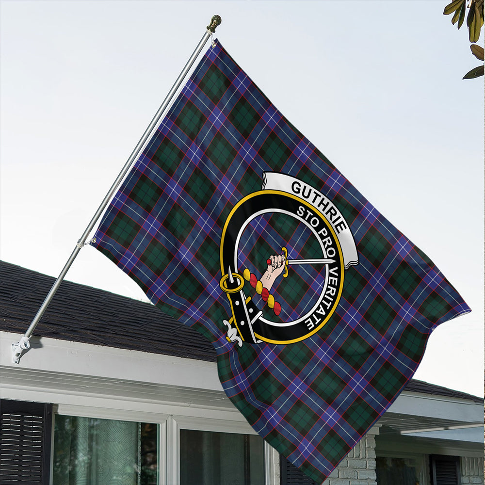 Guthrie Modern Classic Crest House Flag