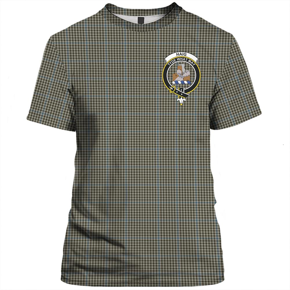 Haig Check Tartan Classic Crest T-Shirt