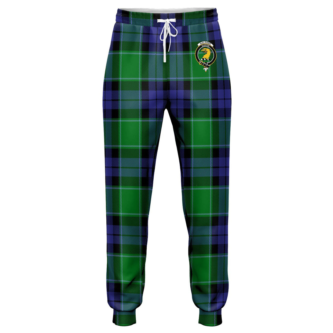 Haldane Clan Badge Tartan Jogger Pants