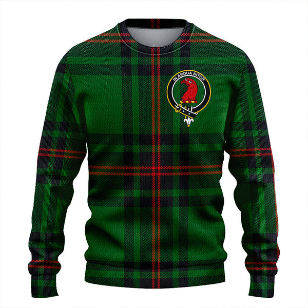 Halkerston Clan Badge Tartan Knitted Sweater