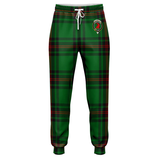 Halkerston Clan Badge Tartan Jogger Pants