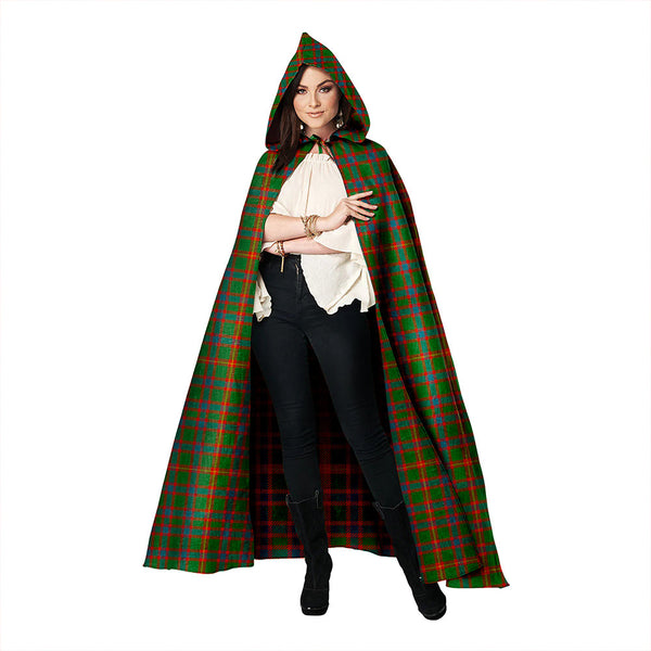 Hall Ancient Clan Badge Tartan Hooded Cloak