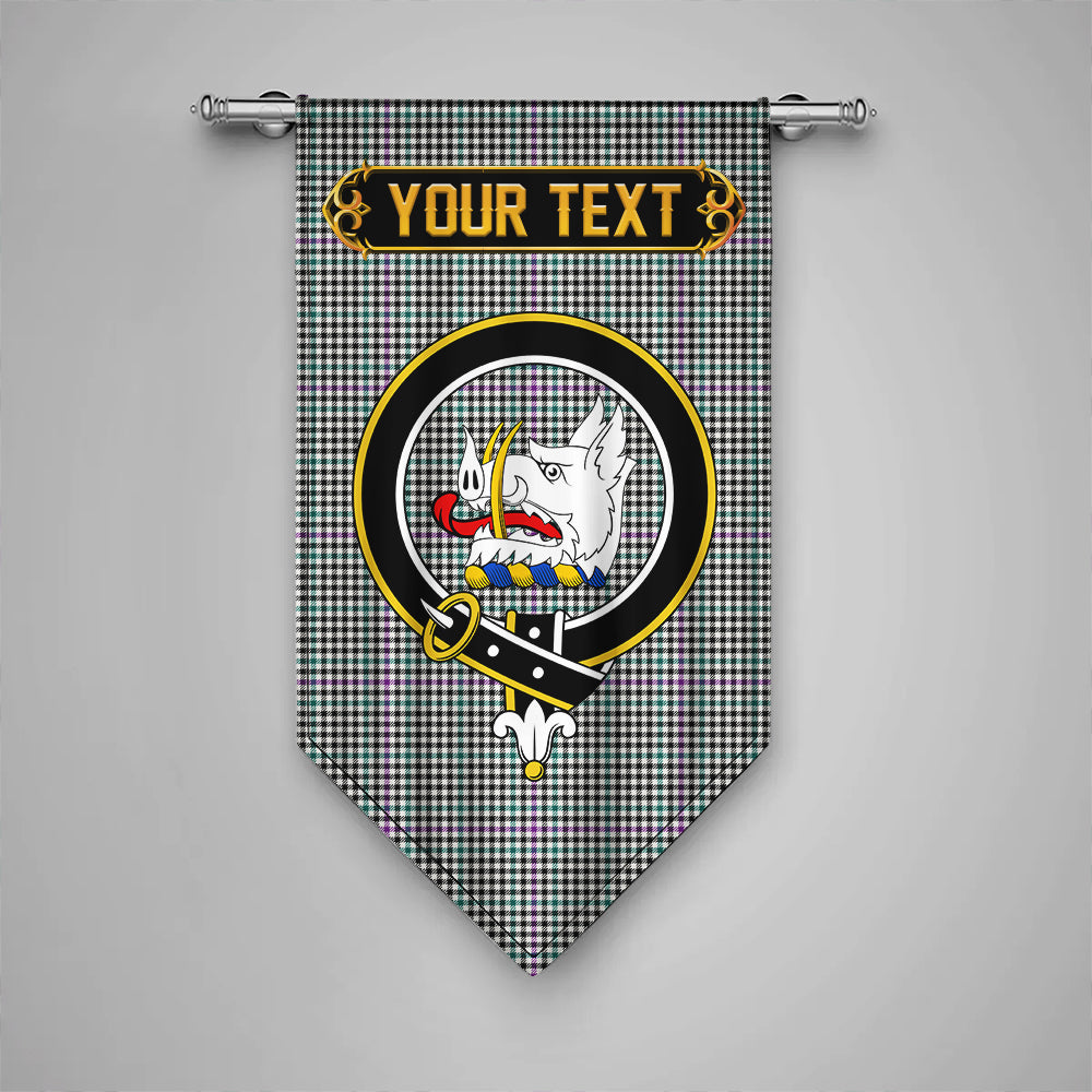 Halliday (Holliday) Modern Clan Badge Tartan Gonfalon Personalize