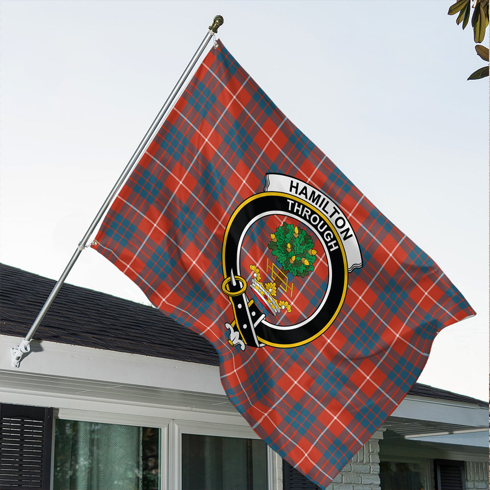 Hamilton Ancient Classic Crest House Flag