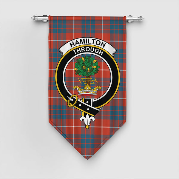 Hamilton Ancient Tartan Classic Crest Gonfalon