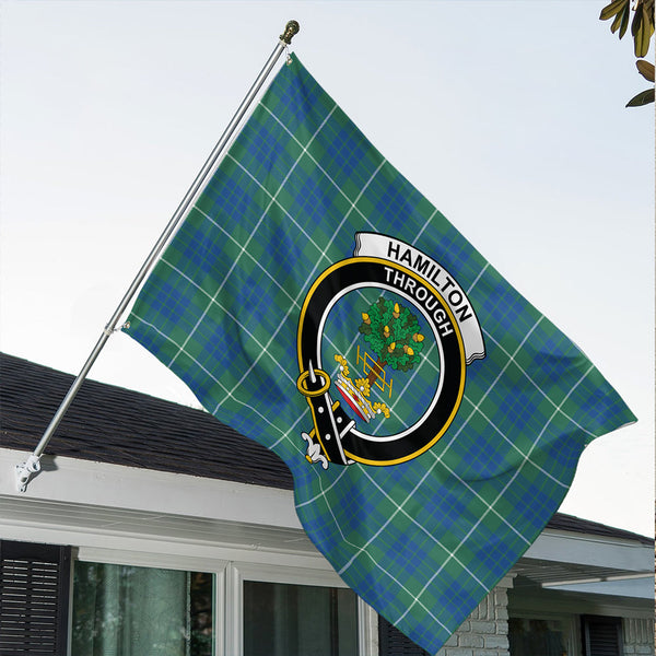 Hamilton Hunting Ancient Classic Crest House Flag