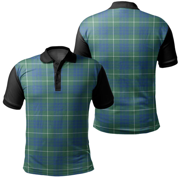 Hamilton Hunting Ancient Tartan Classic Polo Shirt Black Neck 1 Style