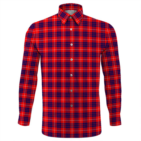 Hamilton Modern Tartan Classic Long Sleeve Button Shirt