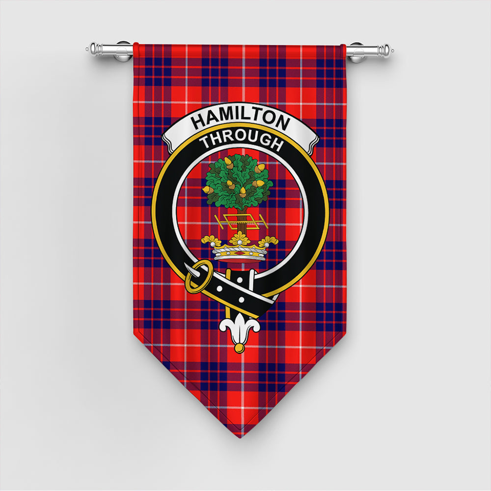 Hamilton Modern Tartan Classic Crest Gonfalon