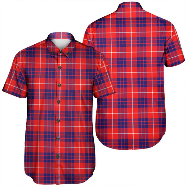 Hamilton Modern Tartan Classic Short Sleeve Shirt