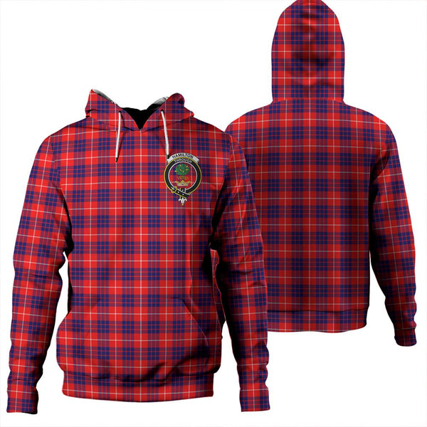 Hamilton Modern Tartan Classic Crest Hoodie