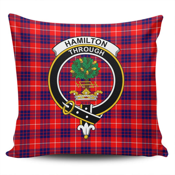 Hamilton Modern Tartan Classic Crest Pillow Cover