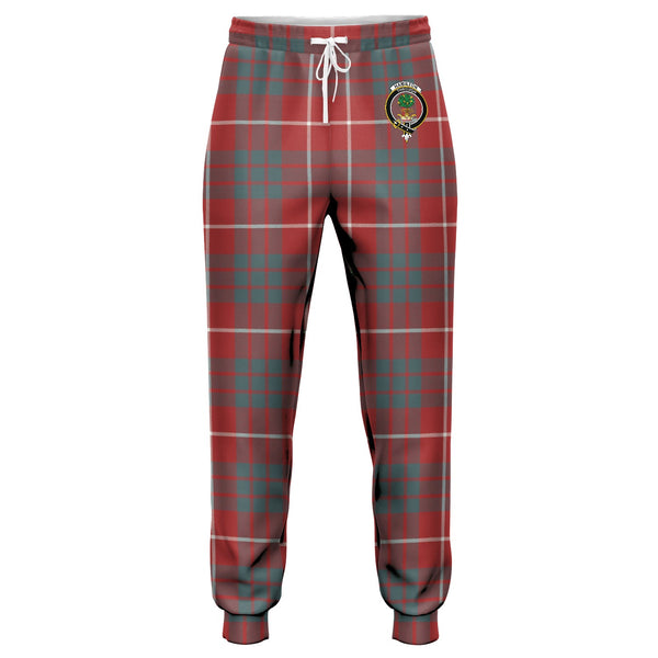 Hamilton Weathered Clan Badge Tartan Jogger Pants