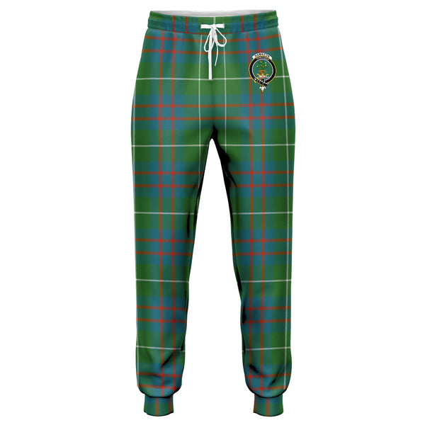 Hamilton of Clayton Ancient Clan Badge Tartan Jogger Pants