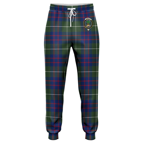 Hamilton of Clayton Modern Clan Badge Tartan Jogger Pants