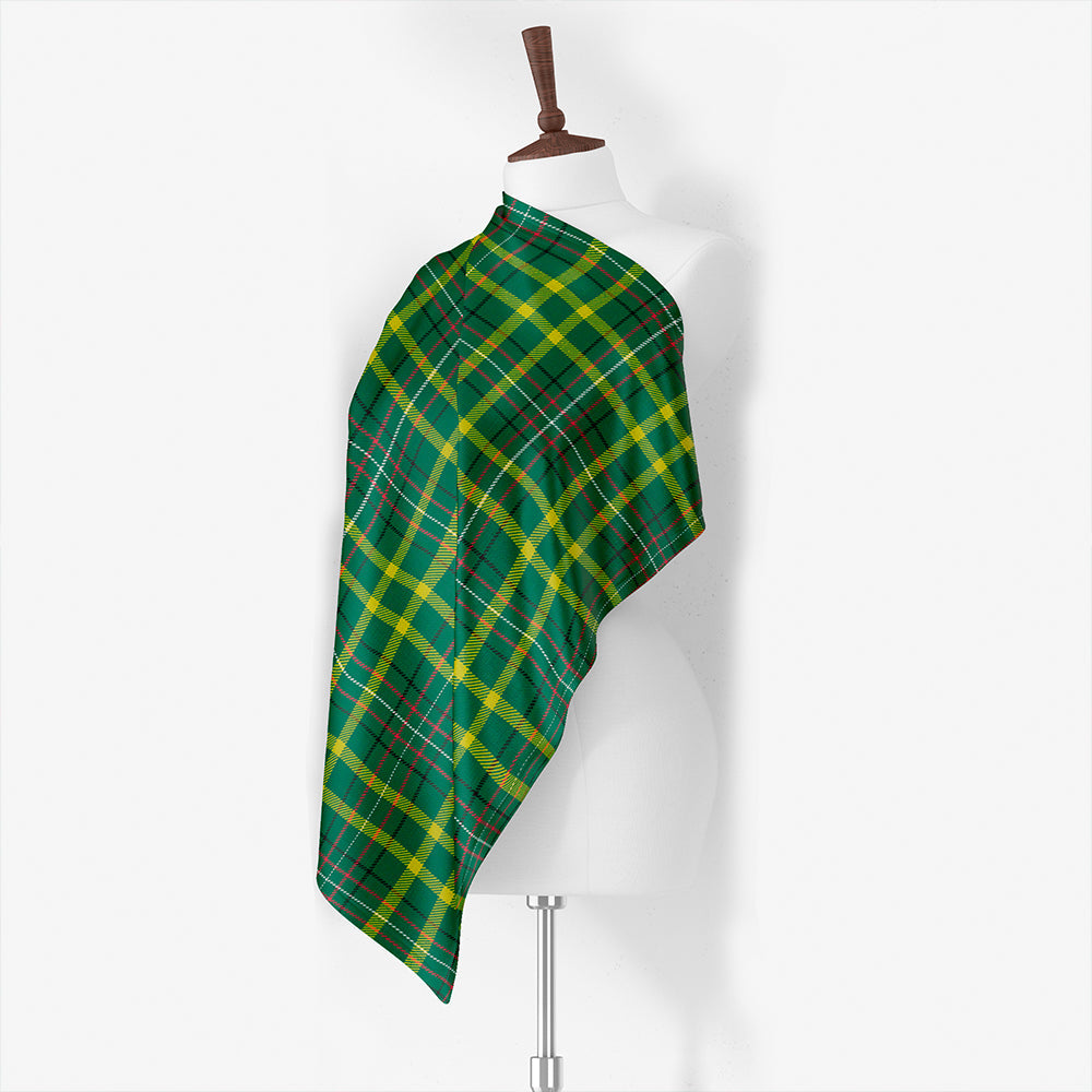 Hamilton Weathered Tartan Classic Silk Habotai Square Scarf