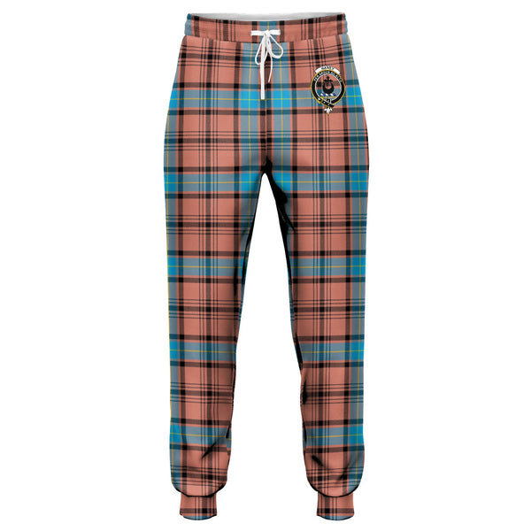 Haney Dress Modern Clan Badge Tartan Jogger Pants