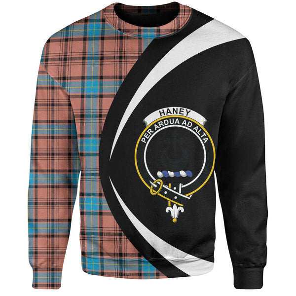 Haney Dress Modern Clan Badge Tartan Sweatshirt Circle Style Personalized