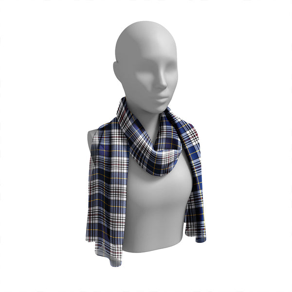 Hanna of Stirlingshire Modern Tartan Classic Silk Habotai Long Scarf