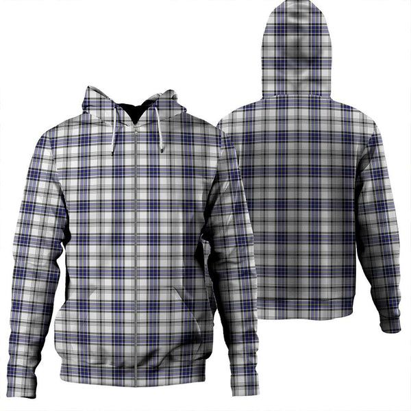 Hannay Modern Tartan Classic Zipper Hoodie