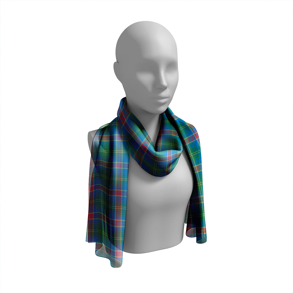 Hart Ancient Tartan Classic Silk Habotai Long Scarf